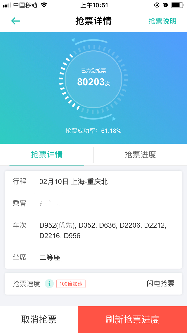 实测第三方购火车票:加价购买成功率也超低,还