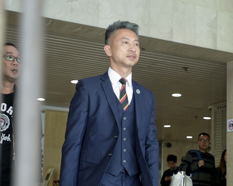 7警案首被告人、有组织及三合会调查科总督察黄祖成。（图源：《星岛日报网》）