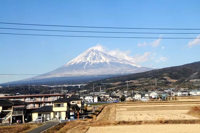 日本富士山附近农村