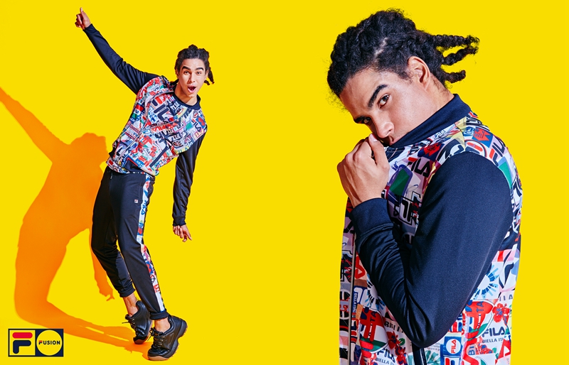 缤纷弹幕!FILA 全新 IN-LINE 系列现已发售