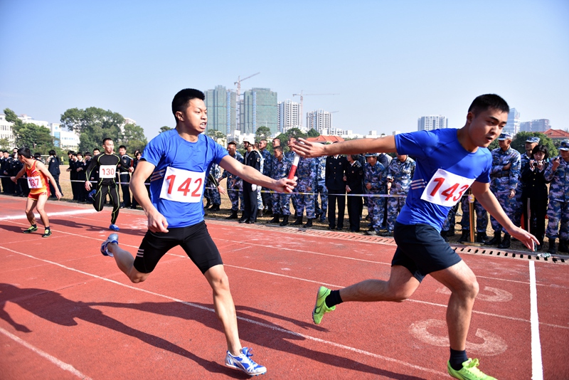跑步进入2018!欢迎来到南海舰队参谋部运动会