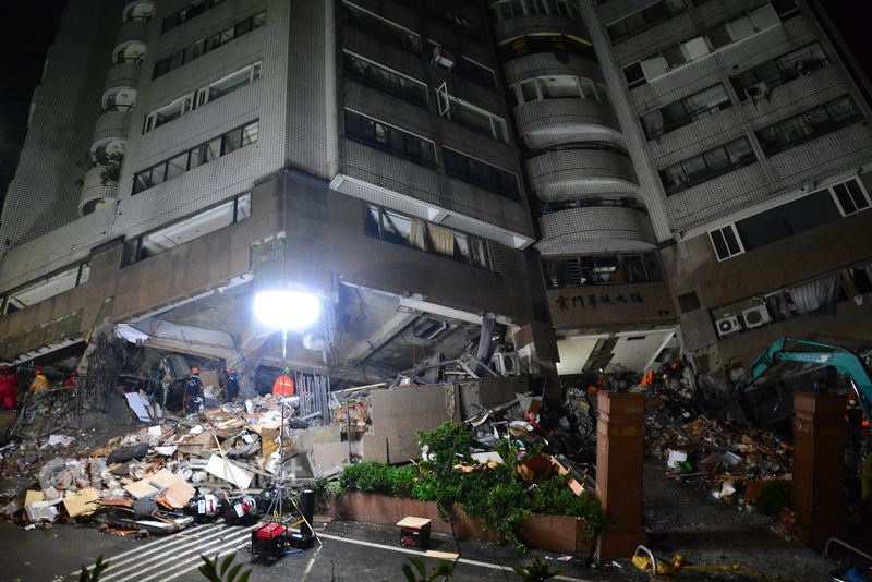 环球网:花莲地震遇难者增至9人:3人为陆籍 同房间遇难