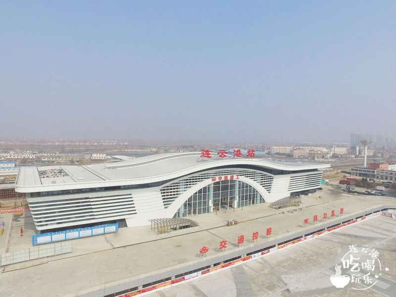 终于来了!高清航拍连云港高铁站最新进展!附通