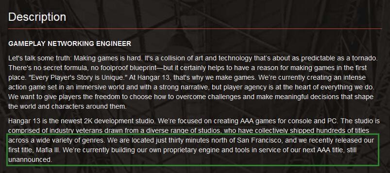 《四海兄弟3》制作组开启招聘 新作或为多人在