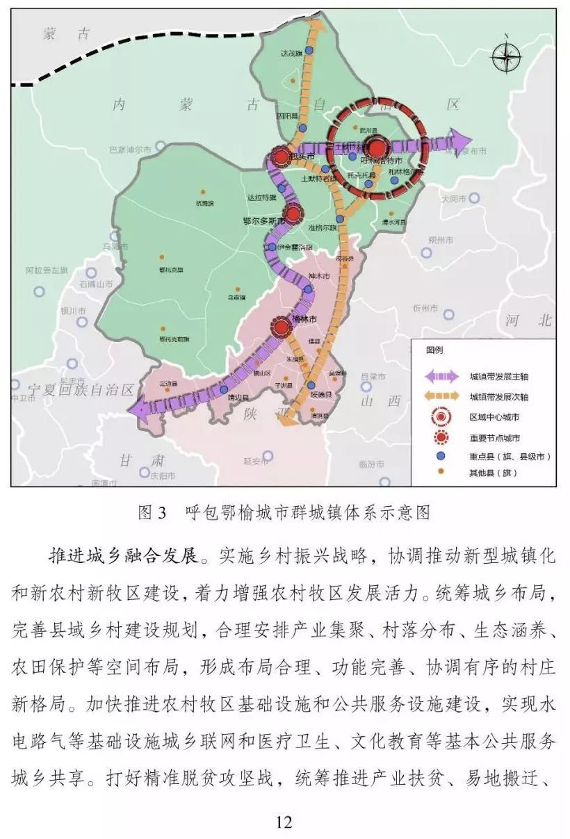 重磅!呼包鄂榆城市群发展规划发布!共赴高质量发展新征程!