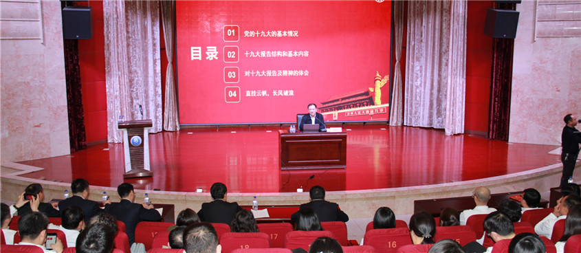 大代表杨振斌为白求恩第一医院教职工作报告|