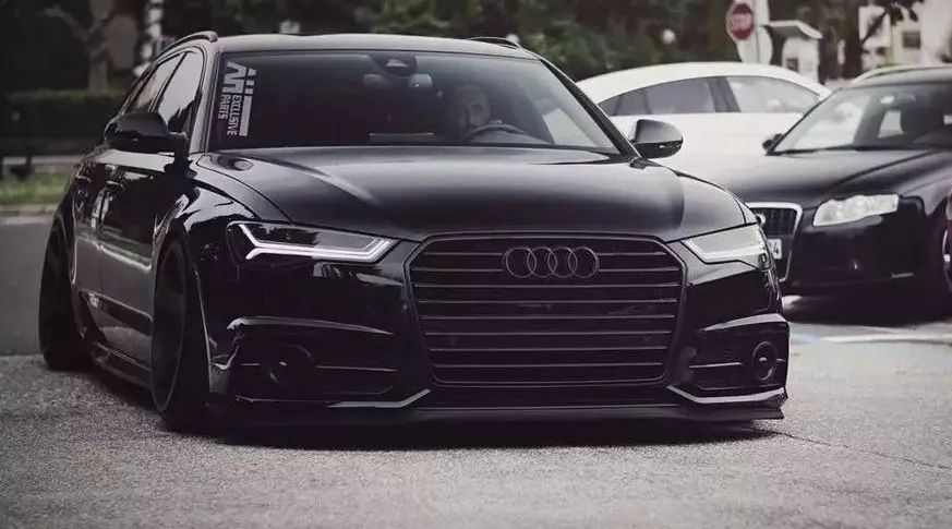 40多万的车改出160万的感觉，奥迪A6 Avant黑武士帅过自家大哥！