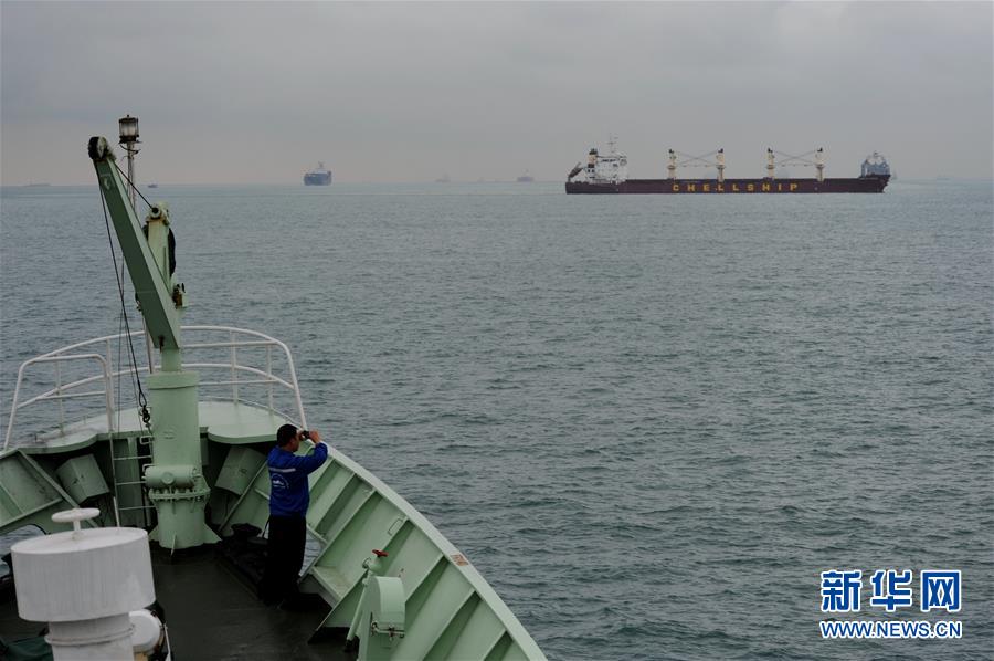 实验3号科考船进入马六甲海峡|巴基斯坦|科考