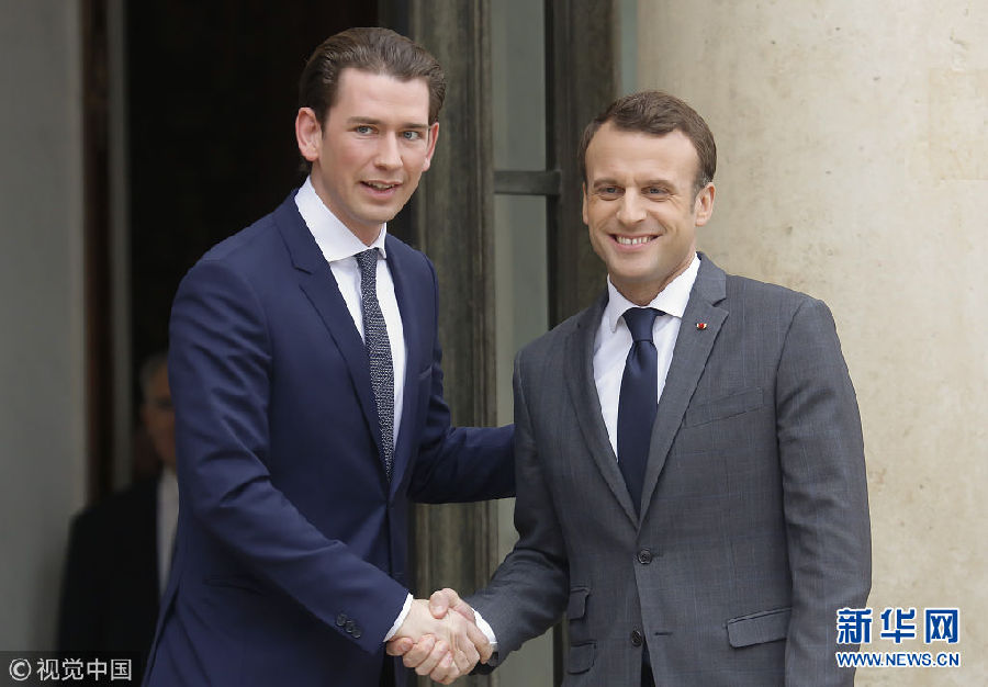 法奥两国领导人会面|马克龙|奥地利|法国
