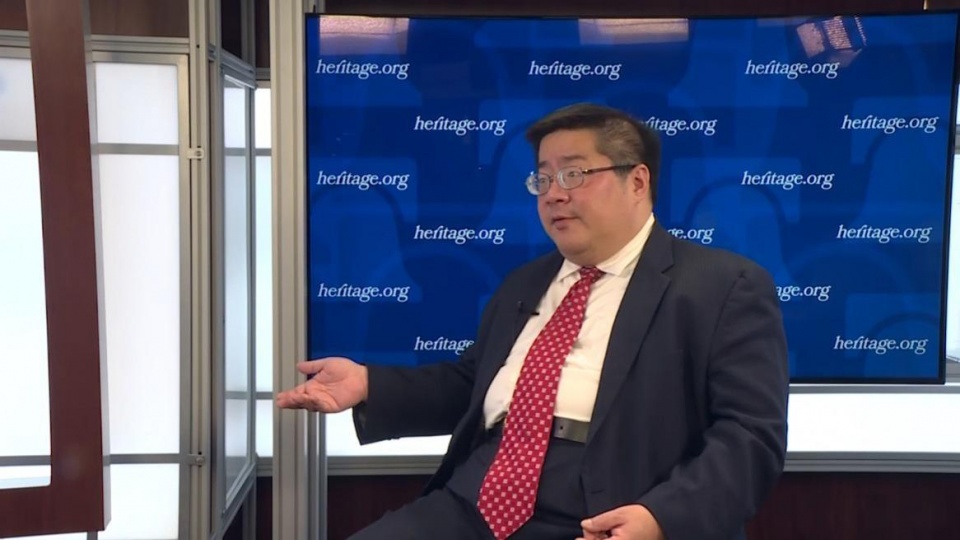 美国保守智库“传统基会亚洲研究中心”高级研究员成斌