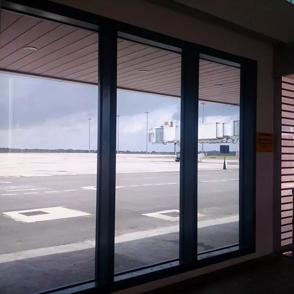 ▲空荡荡的马塔拉·拉贾帕克萨机场