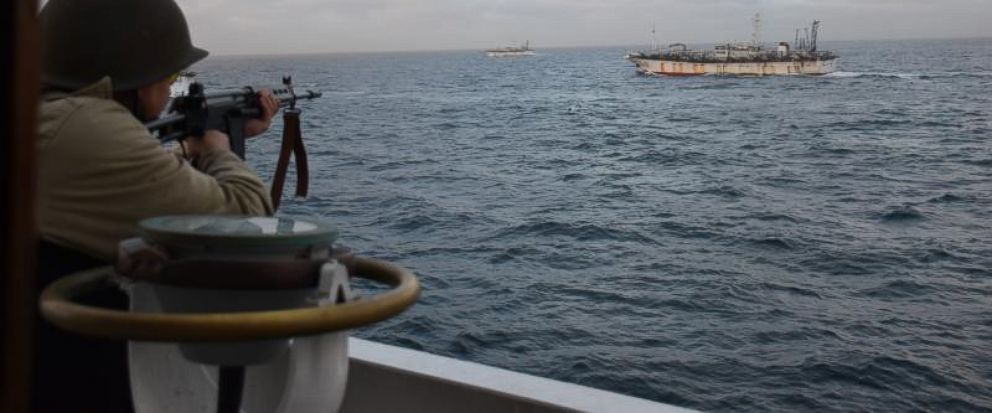 阿根廷海岸警卫队所发布射击现场图