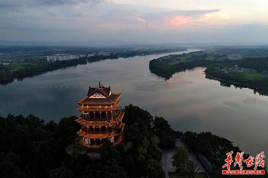 (桃花源美景。图片由桃花源景区提供)