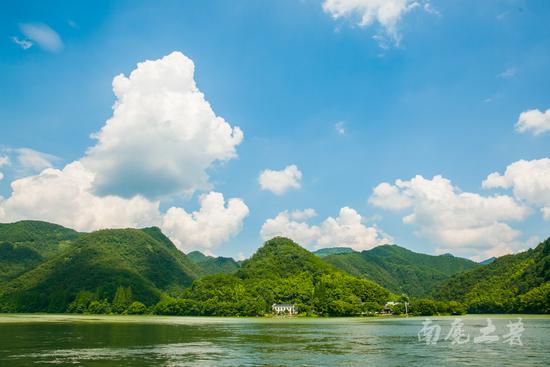 到江南小三峡,十大传世名画《富春山居图》里,去避暑