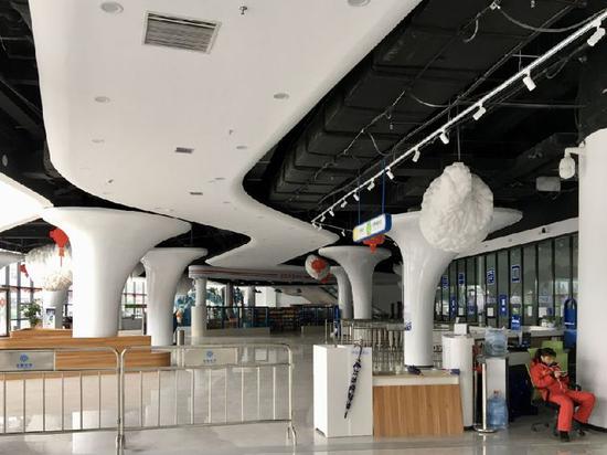 中部一處受疫情影響關(guān)閉了很長(zhǎng)時(shí)間的大型旅游設(shè)施 蘇曉洲 攝