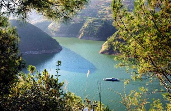 龙门峡景区。 图片来源于网络