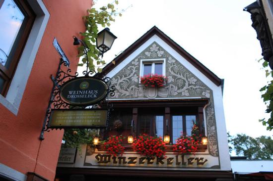 德国葡萄酒小镇-吕德斯海姆