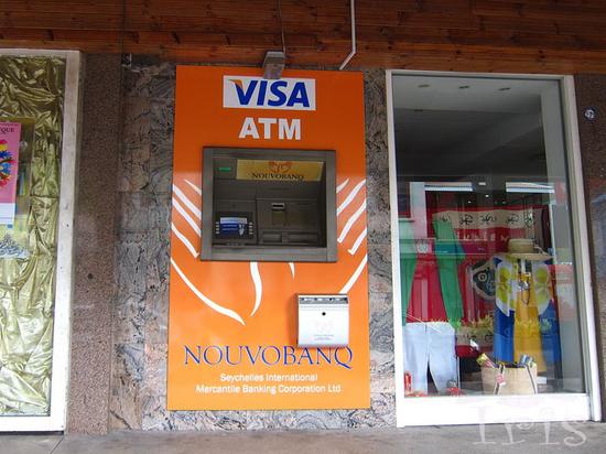 P14、只能用visa的ATM机