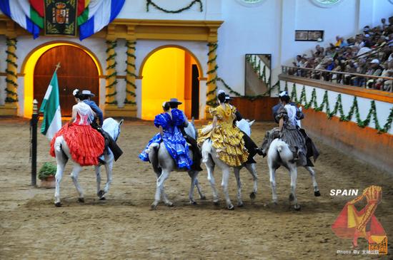【赫雷斯】西班牙的马儿会跳舞