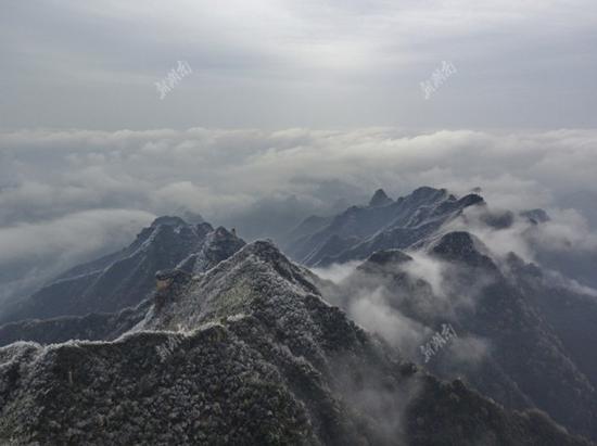 2月22日，慈利县五雷山雾凇美景。李景林 摄