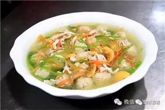 （上汤豆腐圆子）