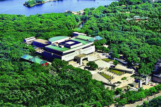 2007年9月1日,第二代湖南省博物馆。 (资料图片)通讯员 摄