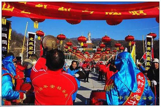 祈福法事很庄严