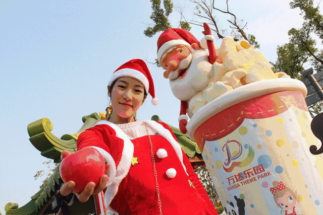 在童话王国玩累了