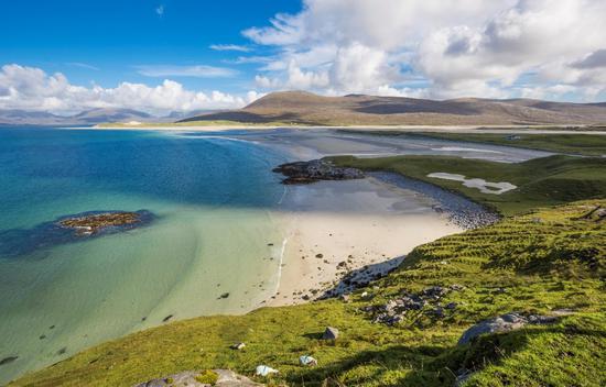 Luskentyre Sands， 苏格兰