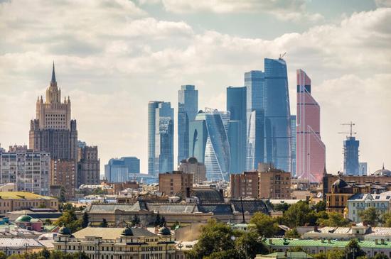 图注：莫斯科中央商务区“莫斯科城市” 来源：莫斯科旅游委员会