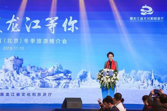 黑龙江省委宣传部副部长、省文化和旅游厅党组书记、厅长 张丽娜 致辞