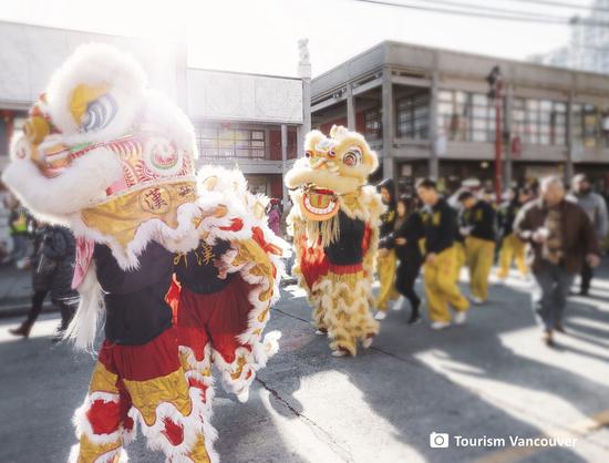 温哥华春节大游行