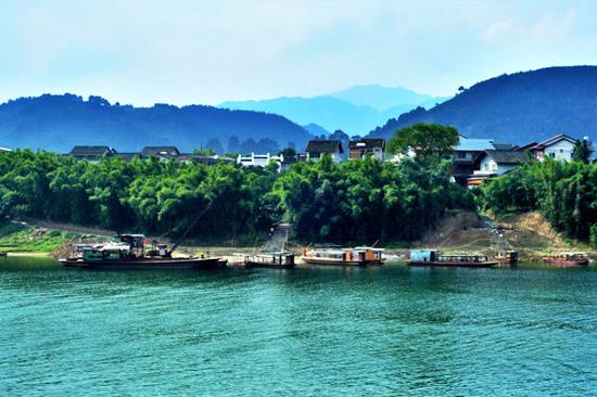 丹洲古镇:多少迤逦梦境潜藏山环水抱中__新浪网