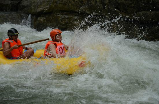 又见一波宋仲基 2016彭水阿依河国际漂流大赛