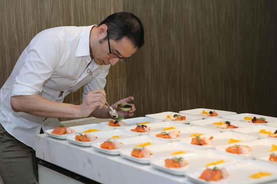 手国际名厨刘一帆先生发布全新定制化机舱菜品