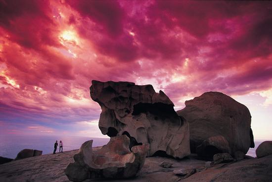 图注：神奇岩石 来源：南澳大利亚旅游局