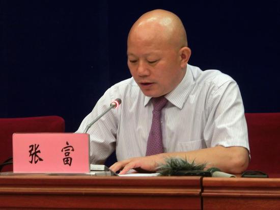 云南锡业集团(控股)有限责任公司总工程师张富作新闻发布