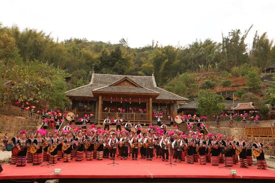 乡村旅游文化产业扶贫 让澜沧县达保村唱出幸