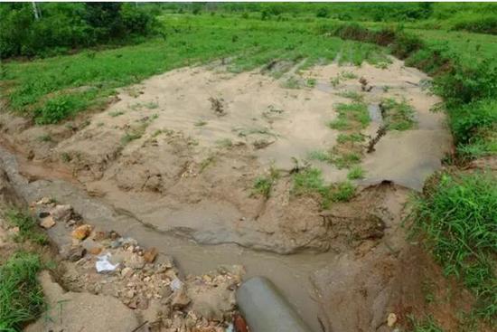 金寨受损农业基地 灾后景象触目惊心