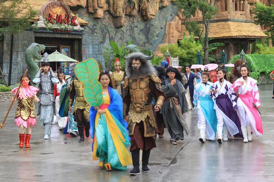 芜湖方特欢乐世界泰式摇摆节 泰方特 泰摇摆