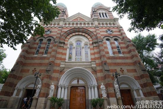 夏末遇上西开教堂 治愈心灵褪去浮华