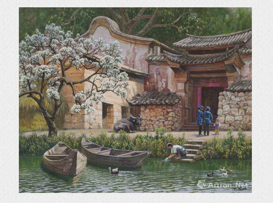 云南油画家刘南将携作品亮相碧鸡关艺术博览会