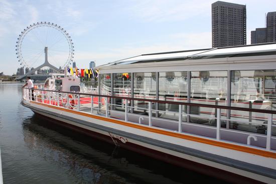 中秋夜 海河游船民俗市集带你感受老天津卫的