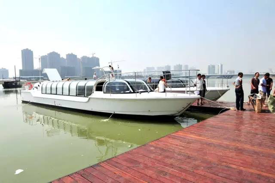 10月18日起 市民可乘坐水上巴士游览常德啦