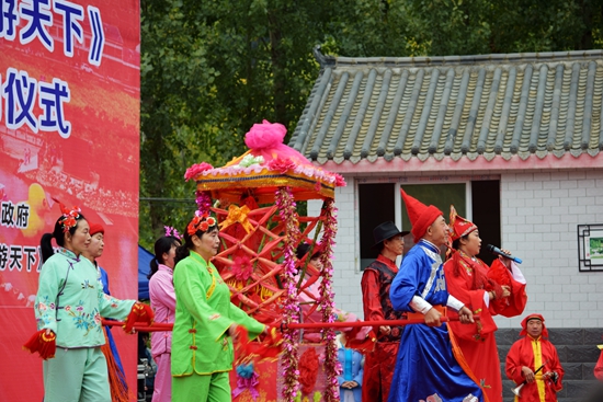 商南婚俗艺术节暨央视《乐游天下》走进 商南