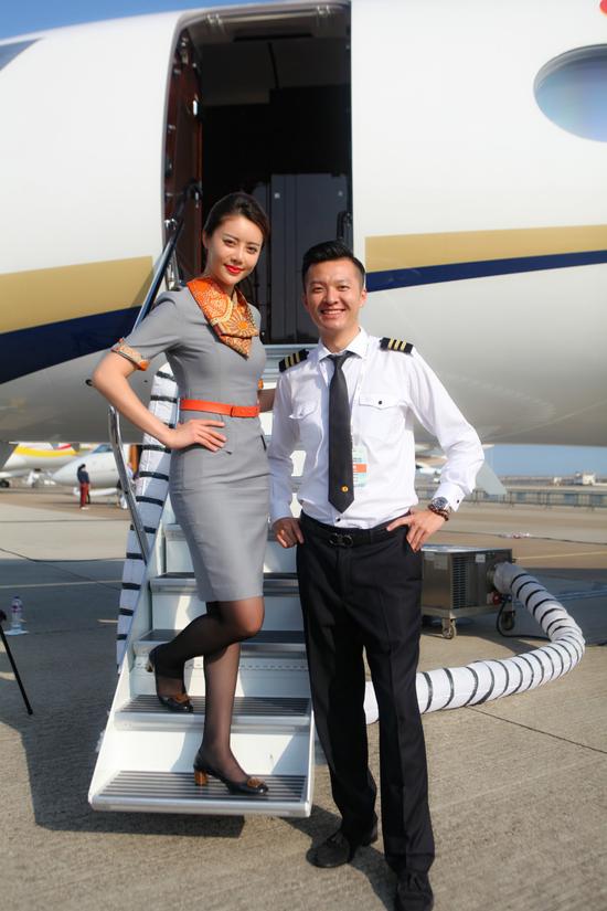 南山公务机携湾流G650ER参加澳门公务航空展