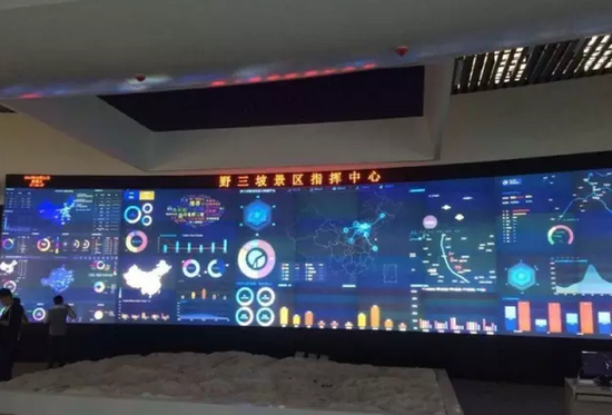 智慧景区运营中心带领野三坡走进智慧旅游时代