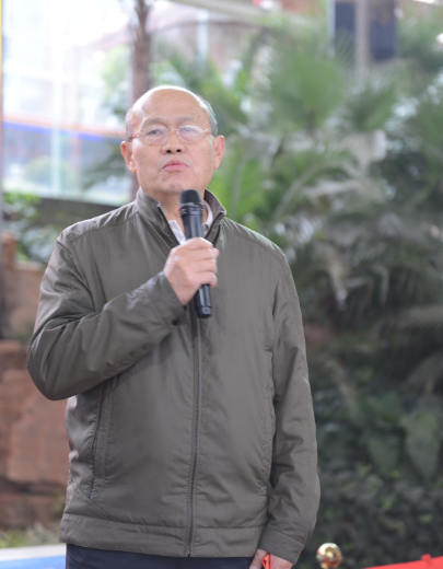 云南省老年人体育协会副主席兼秘书长张仁伟发表重要讲话