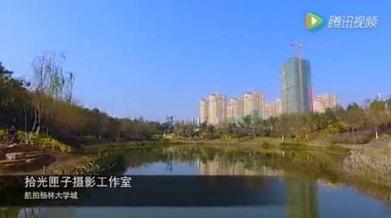 航拍你没见过的杨林大学城