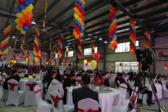 彩虹瀑布景区举办第五届客户年会